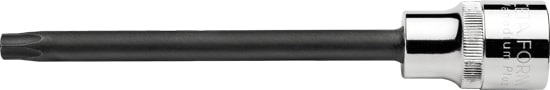 C28S-TR30XL 1/2” Delikli Torx Uçlu Lokma- Extra Uzun Tip