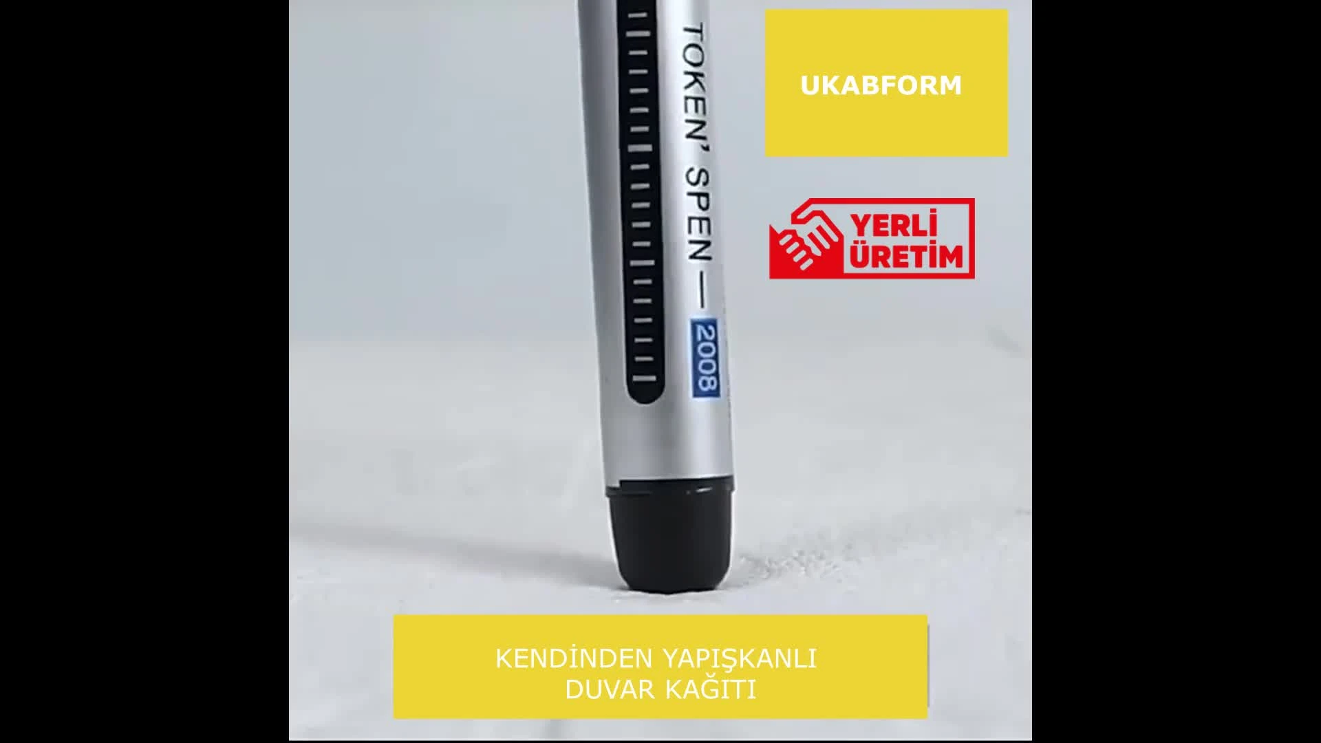 Kendinden Yapışkanlı Esnek Köpük Beyaz Taş Desen Duvar Kağıdı Paneli 50 X 30