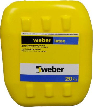 Latex 20 kg Su Geçirimsizliği ve Elastikiyet Arttırıcı Harç Katkısı