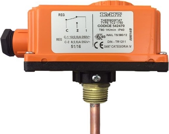 542441 Tc2 Kazan Termostatları 40-210°C, Kazan Termostatı