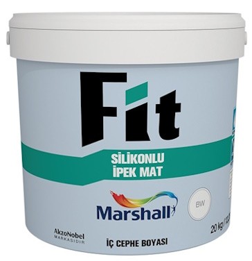 Marshall Fit Silikonlu İpek Mat 20 kg İç Cephe Boyası