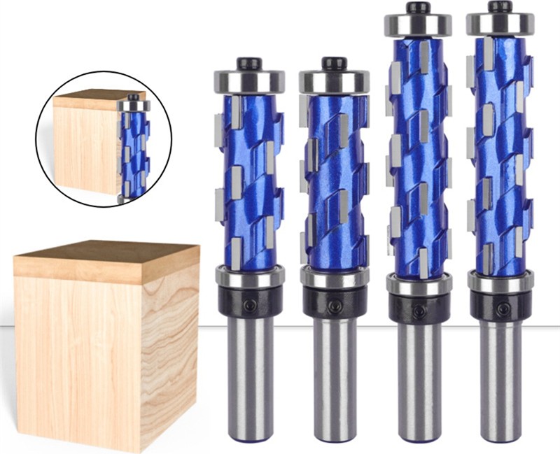 Freze Kesici 12.7mm Şaft 65MM Düz Kesim Uç Freze Masif Karbür Spiral Çift Rulmanlı Cnc Freze Ucu Ahşap Için (Yurt Dışından)