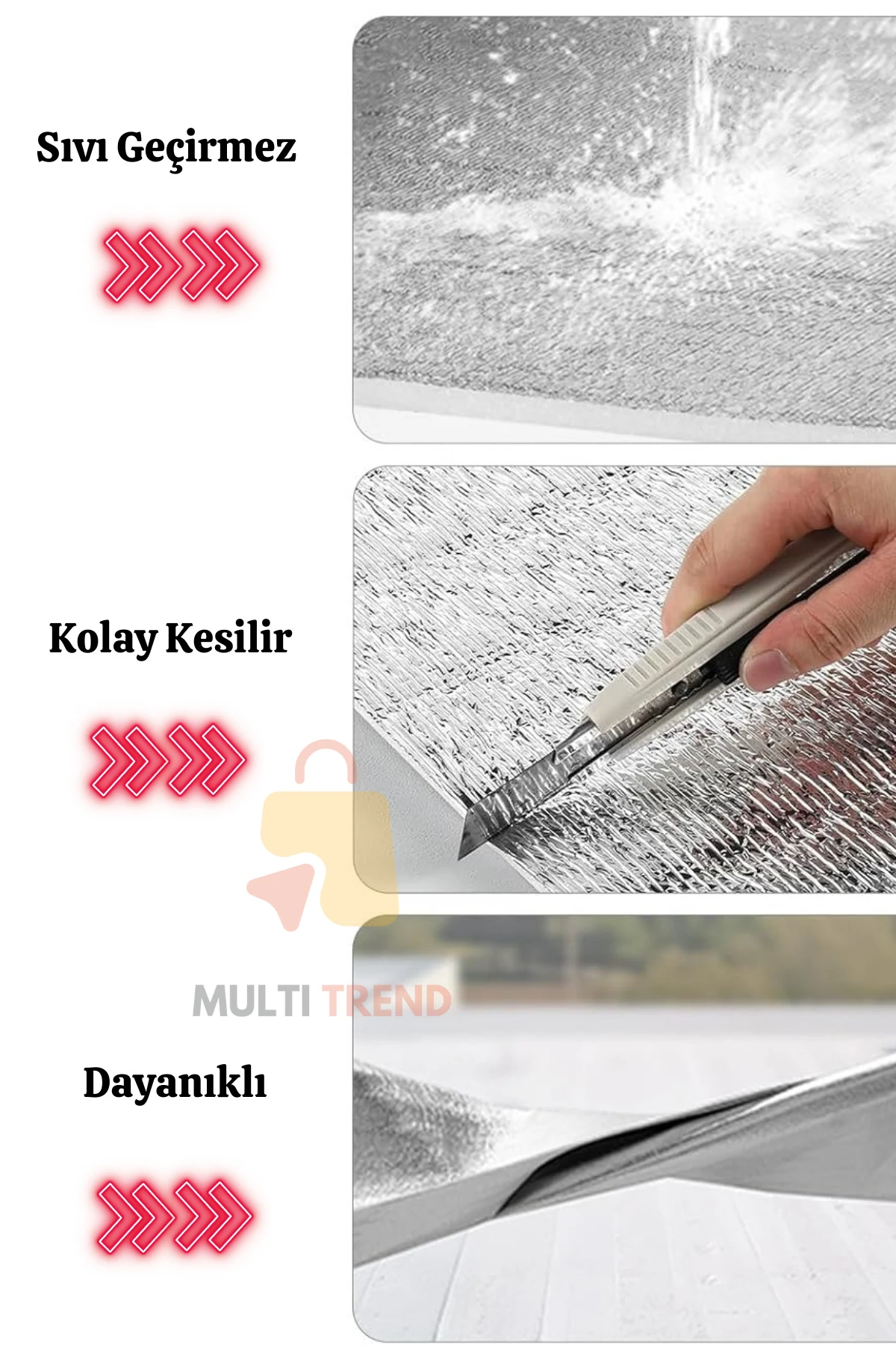 4 Adet Petek Radyatör Arkası Folyo Plaka Kalorifer Arkalığı Alüminyum Isı Yalıtım Folyosu Şilte