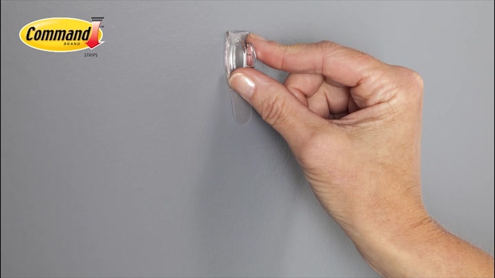 ™ Command™ 17006-cee Mini Boy Beyaz Askı, Max 225 gr (6 ASKI 8 KÜÇÜK BOY CIRT BANT)