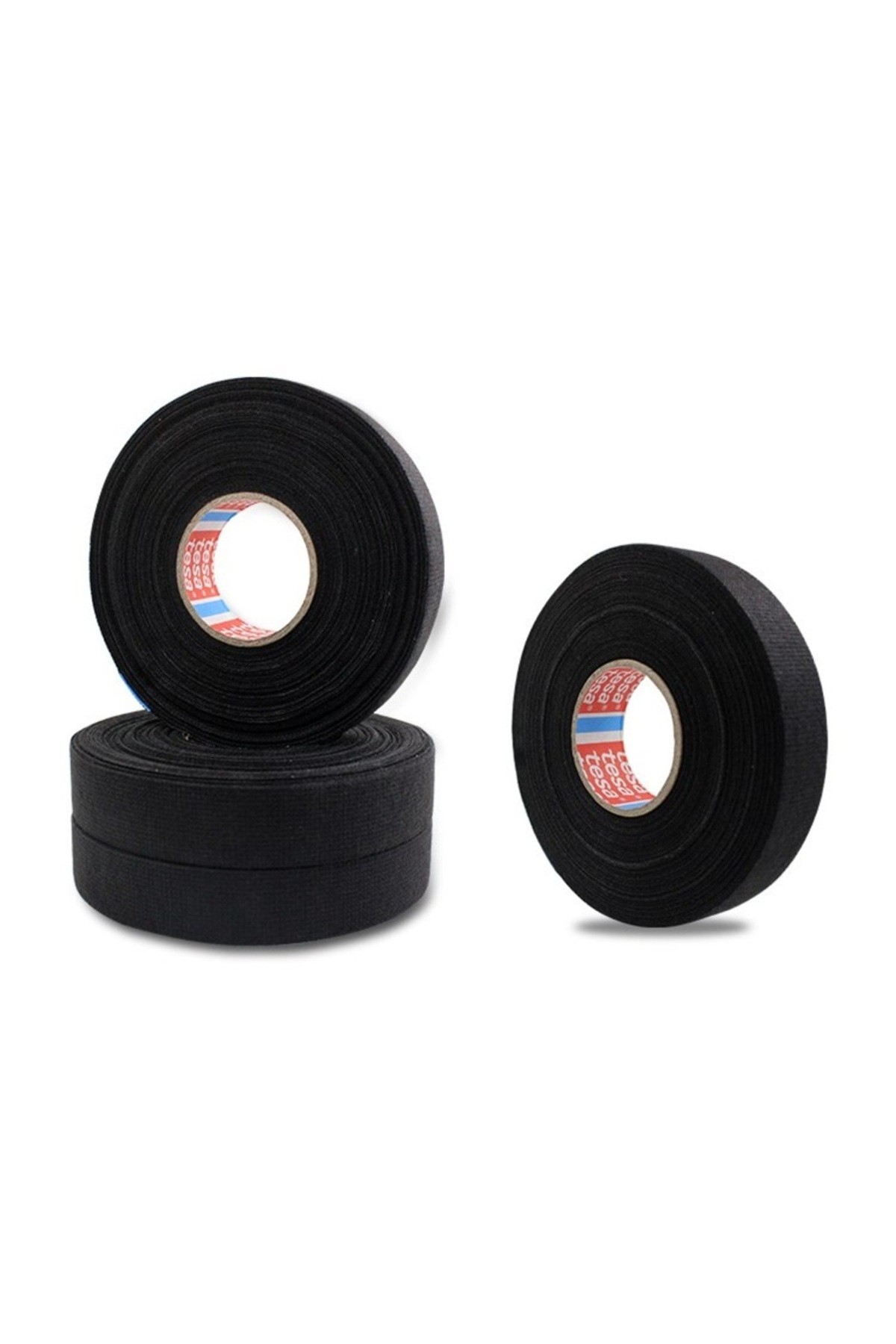4 Adet Tüylü Bez Bant Isıya Dayanıklı 19mm 15 Metre