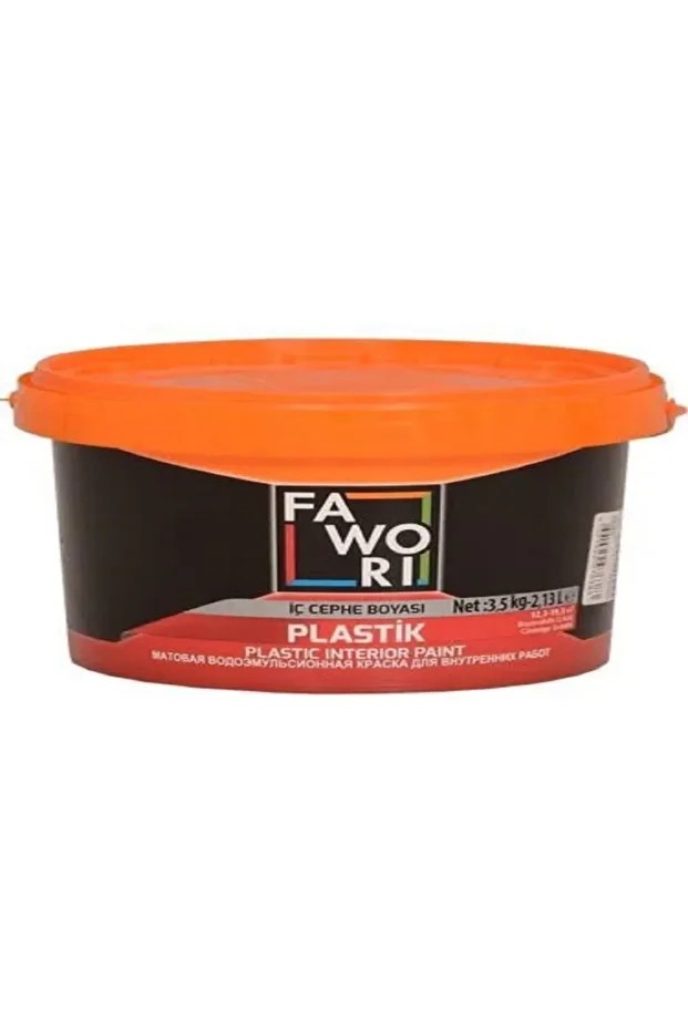 Iç Cephe Plastik Boya - Istiridye - 3,5 Kg -