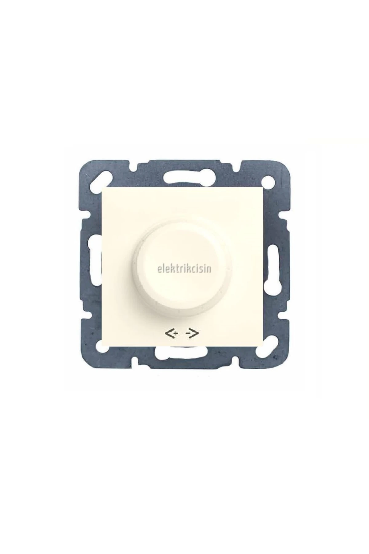 Meridian Krem Rotatif Dimmer R-40600w (çerçeve Hariç) 10 Adet