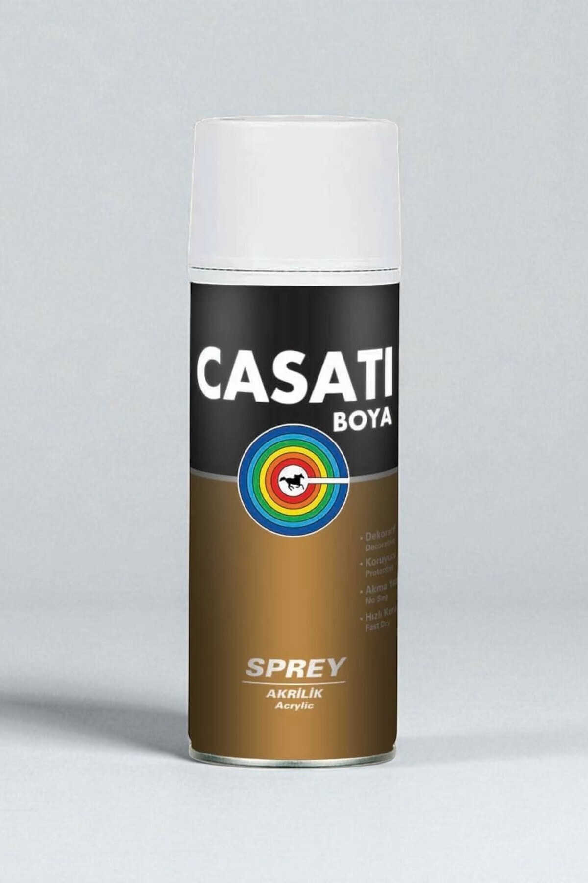 Sprey Boya 400 ml Düz Mat Siyah Ral 9005