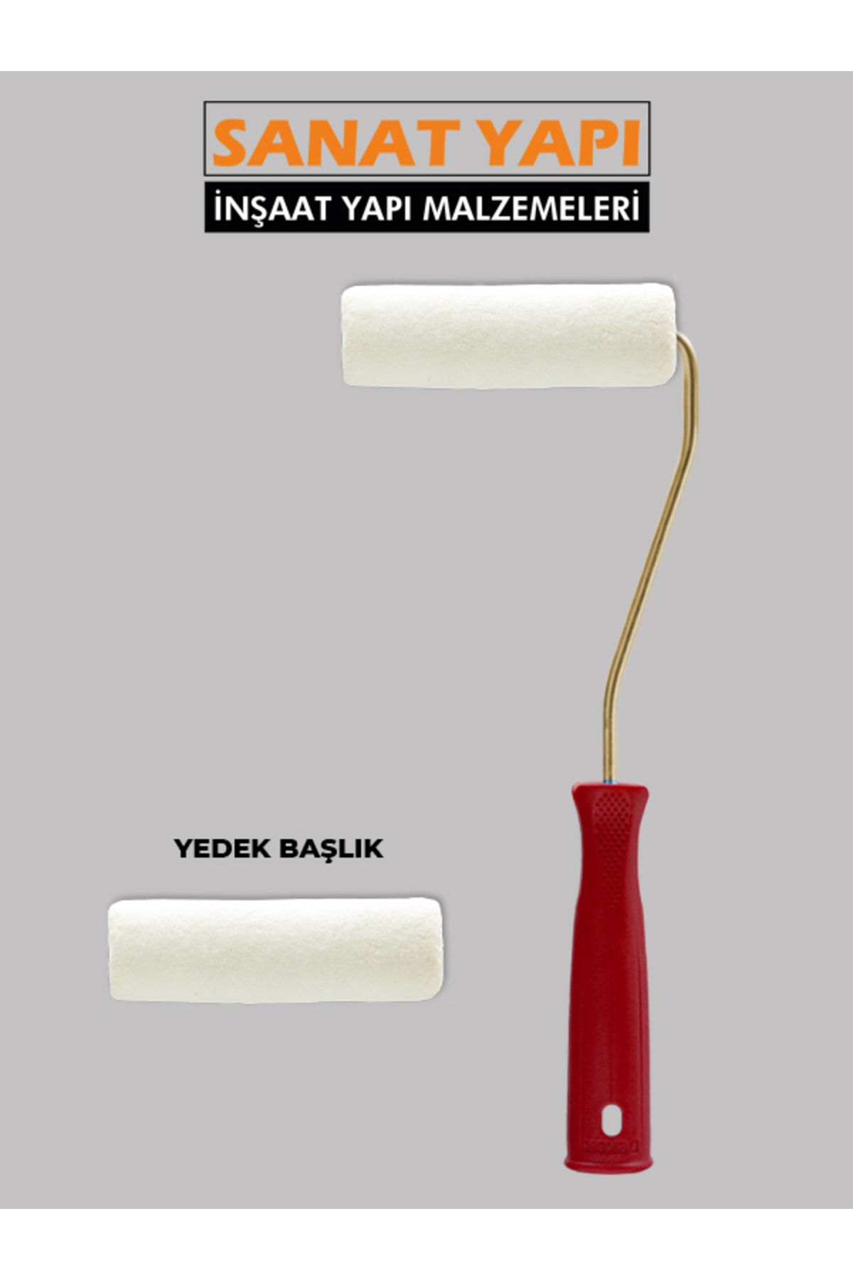 Saplı Kadife Rulo + Yedek Kadife Başlık