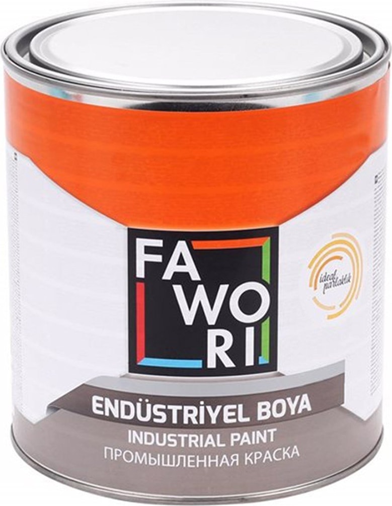 Ideal Parlak Endüstrityel Boya Çit Yeşil 0,75KG