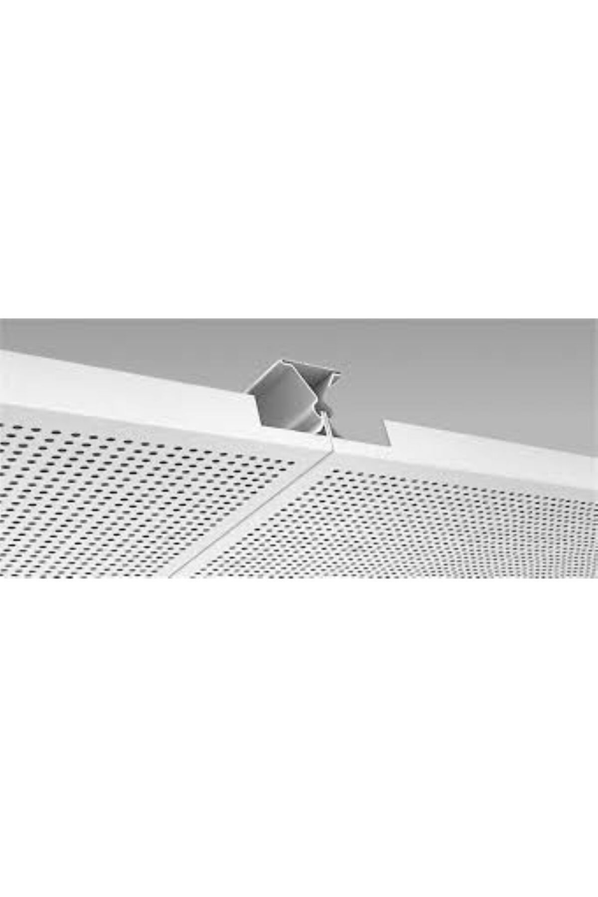 30x30 CLİP-İN METAL ASMA TAVAN TAM TAKIM ALÜMİNYUM SİSTEMİ 10 M2