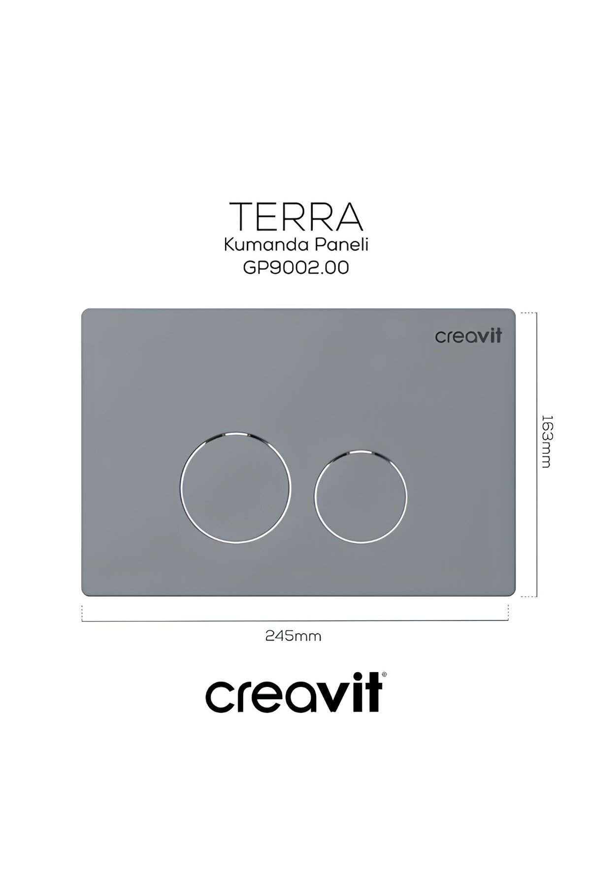 Turavit Rondo Rita Asma Klozet RND5516 Nkp Yavaş Kapak, Terra Gömme Rezervuar Set