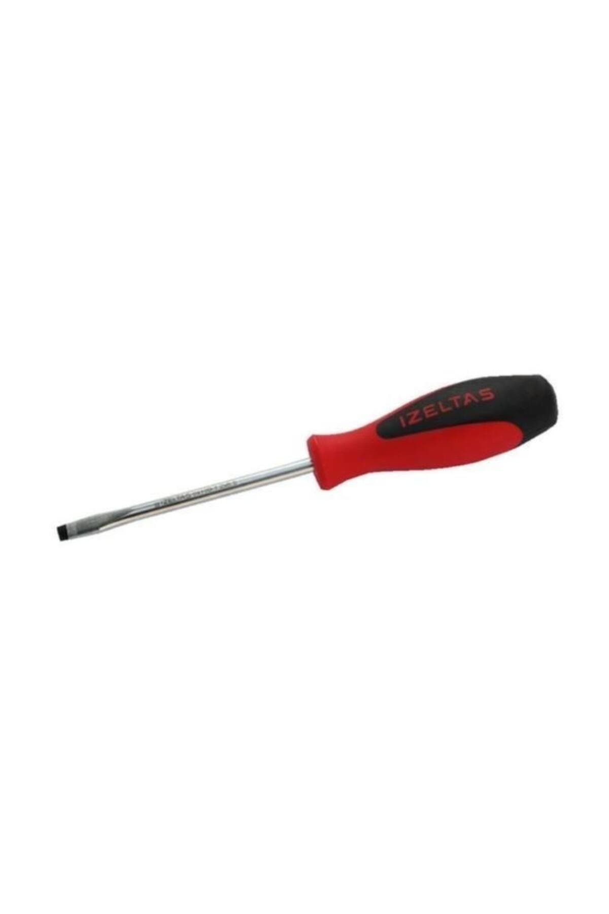 İZELTAŞ Ergonomik Seri Düz Uçlu Tornavida 6x125