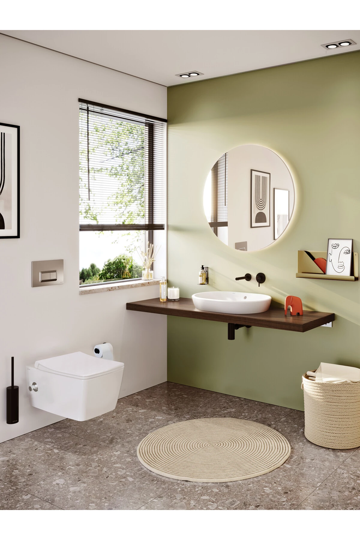 Origin Classic A4512336WTC Lavabo Sifonu, T Tipi, Mat Siyah