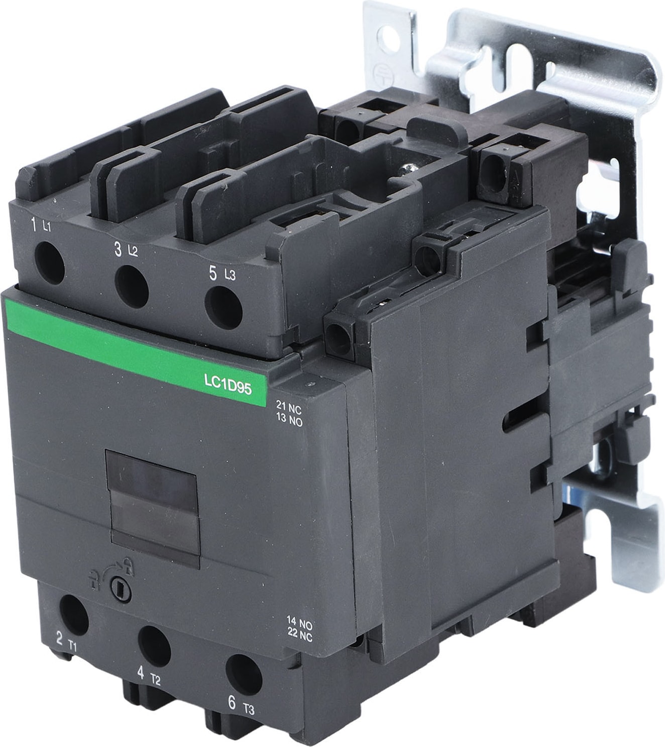 Ac Kontaktör 1no 1nc 95A 380V Yüksek Gerilim Bobini Gümüş Kontak Motor Kontrol Cihazı LC1D95 AC110V (Yurt Dışından)