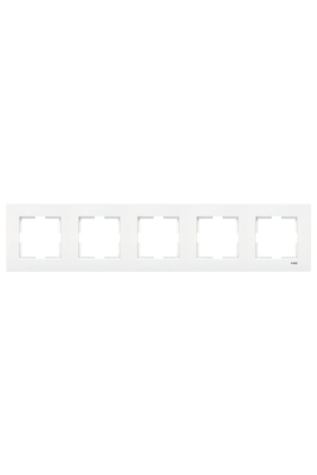 Karre Beşli Yatay Çerçeve Krem