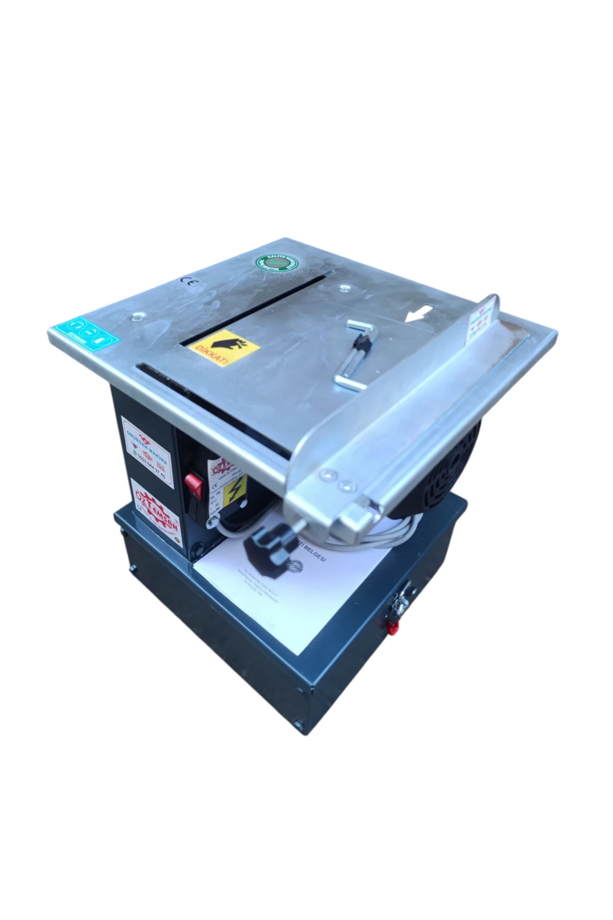 Tozsuz Laminat Parke Kesme Makinesi Düz Kesim 1.5hp 250lik (TESTERESİZ)Özel Üretim