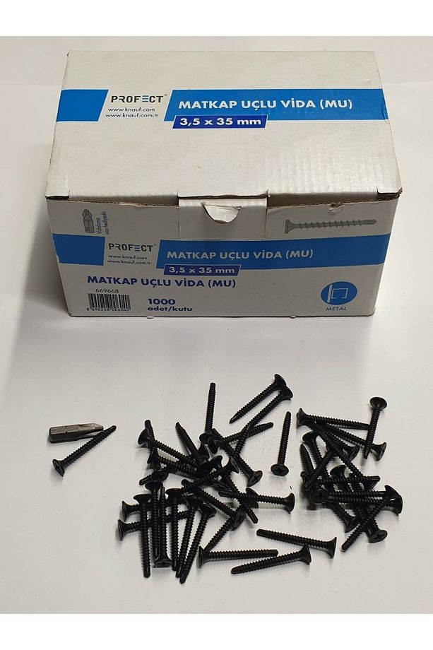 PROFECT MATKAP UÇLU ALÇIPAN VİDASI  3,5X35mm