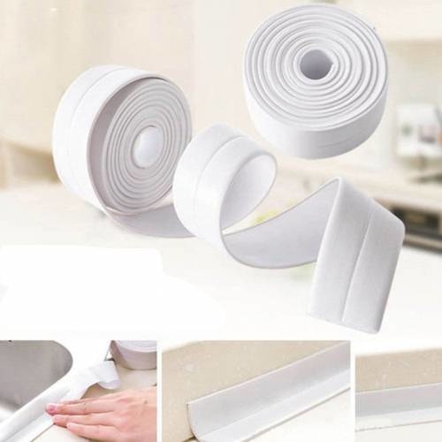 OZKUVVET Banyo Küvet Lavabo Kenar Sızdırmazlık Bandı 3,35 m x 22 mm