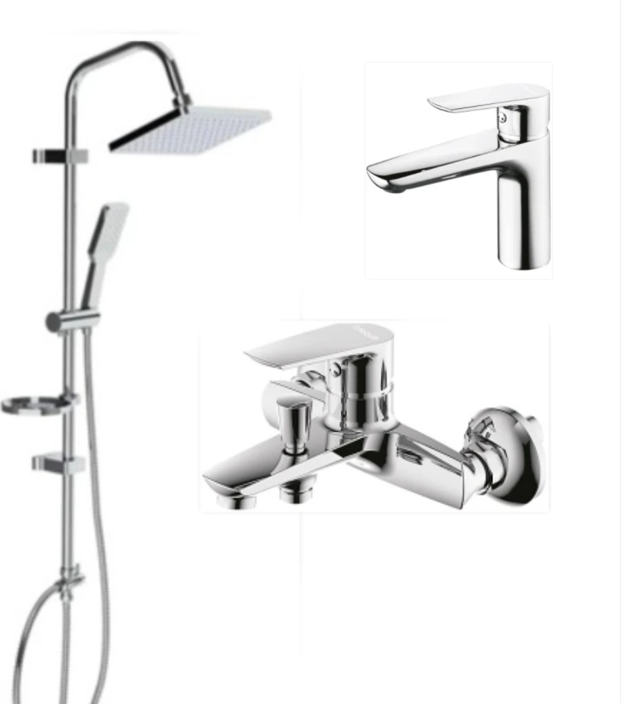 SH630 3'lü Solo Duş Seti Takımı