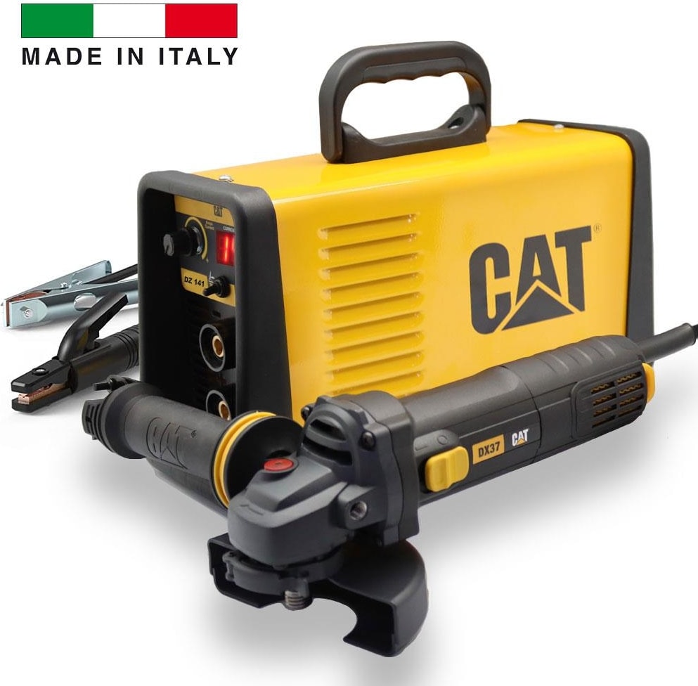 DZ141T 140 Amper Tıg Lift / mma Çanta Tipi Profesyonel Dijital Inverter Kaynak Makinesi +  DX37 Avuç Taşlama