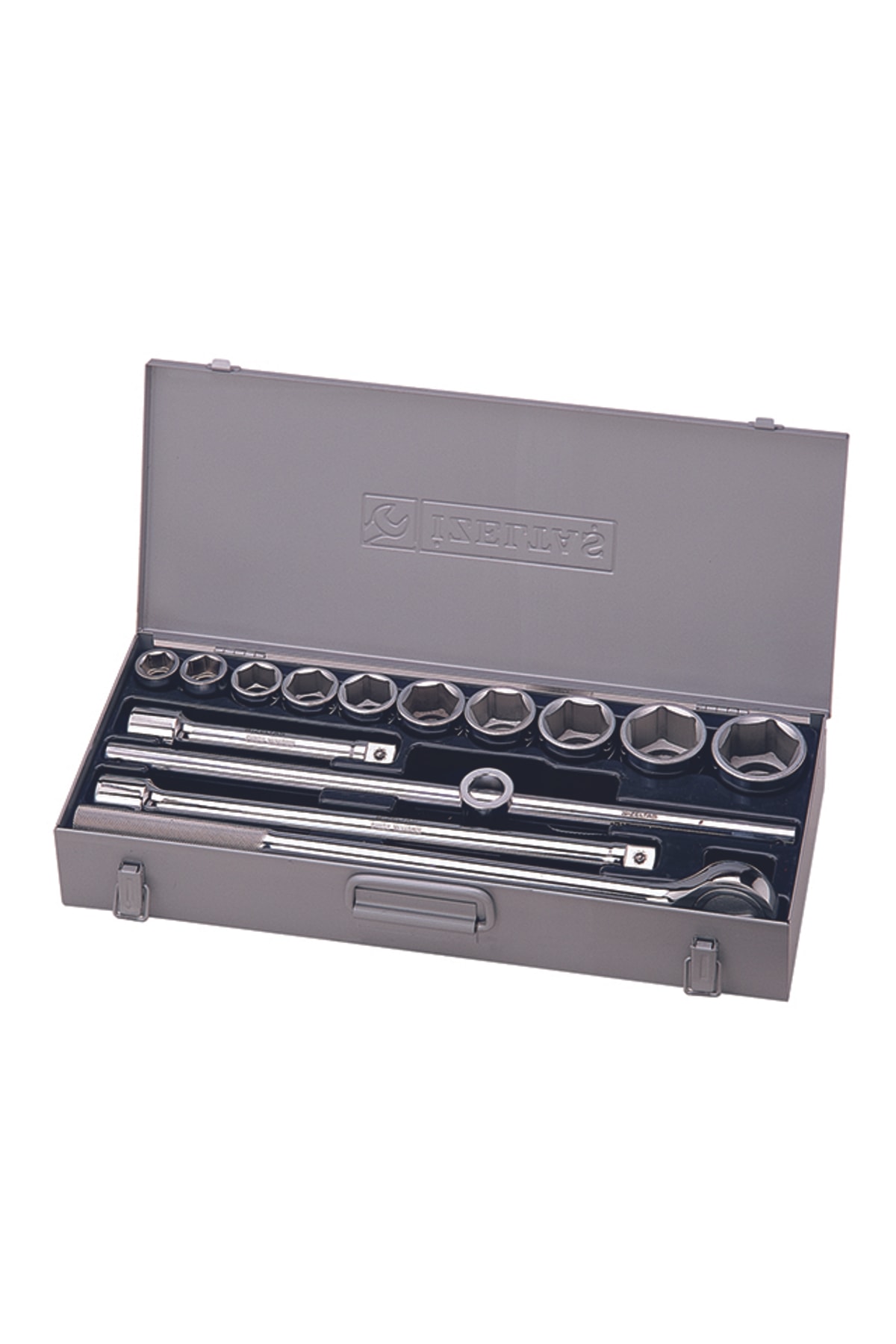 İZELTAŞ 1119 00 6114 3/4" Lokma Takımı Altı Köşe (14 parça mm)