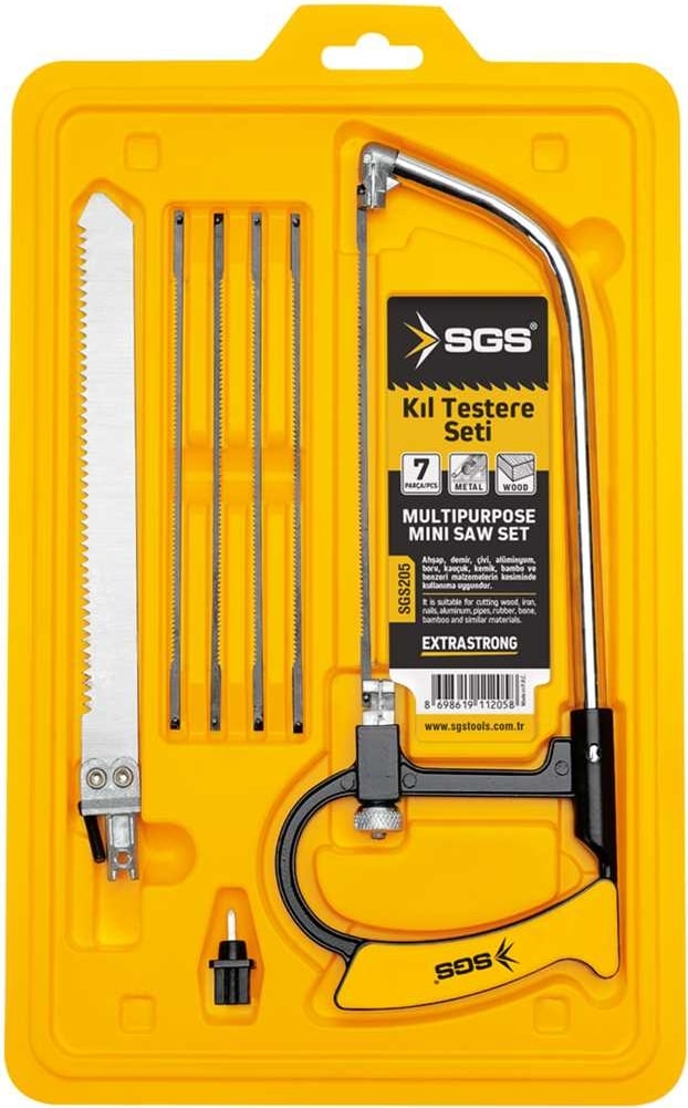 Kıl Testere Seti 7 Parça SGS205