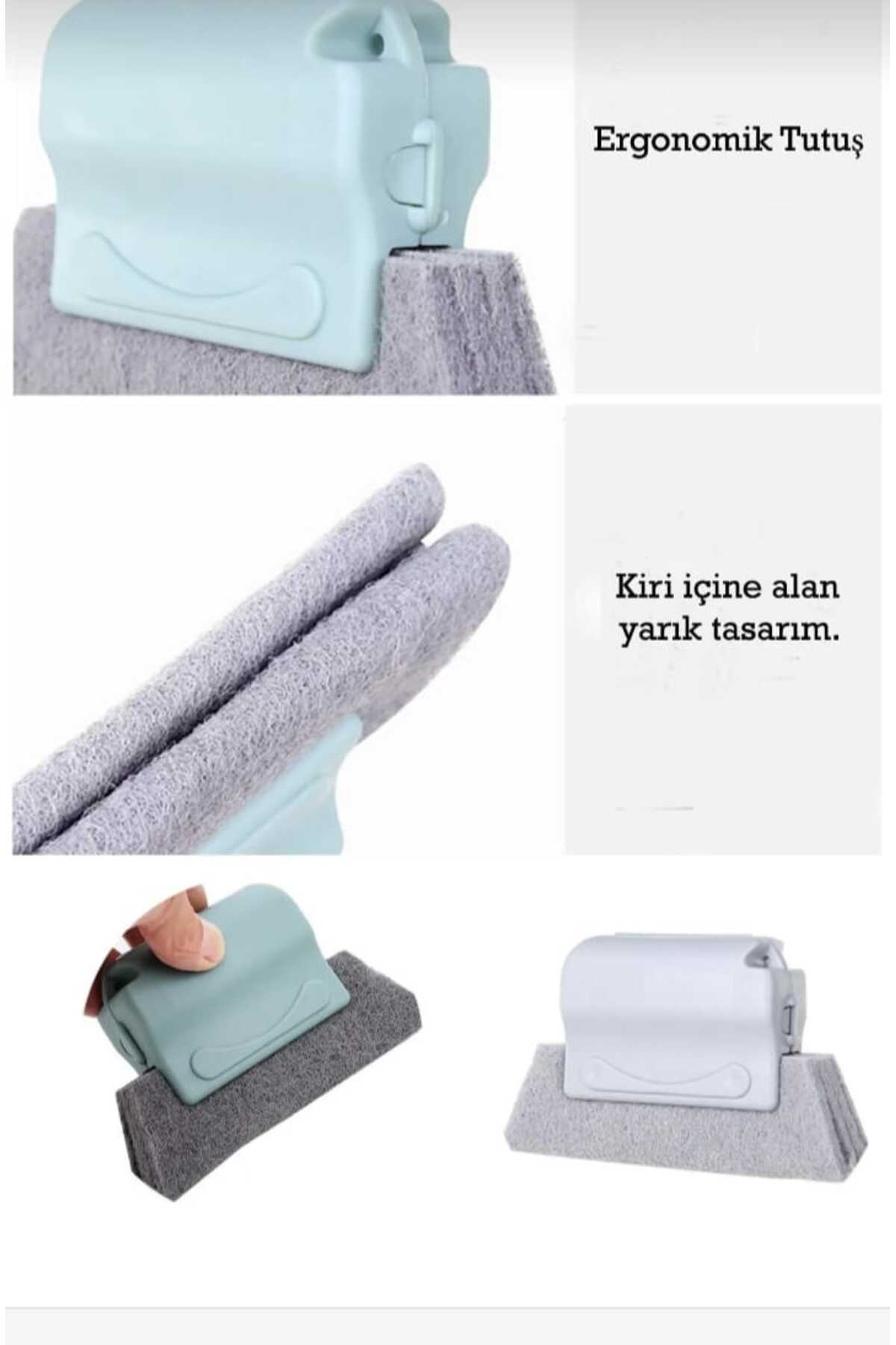 Yeşil Pencere Panjur Oluk Kenarı Temizleme Kapı Eşiği Süpürme Fırçası