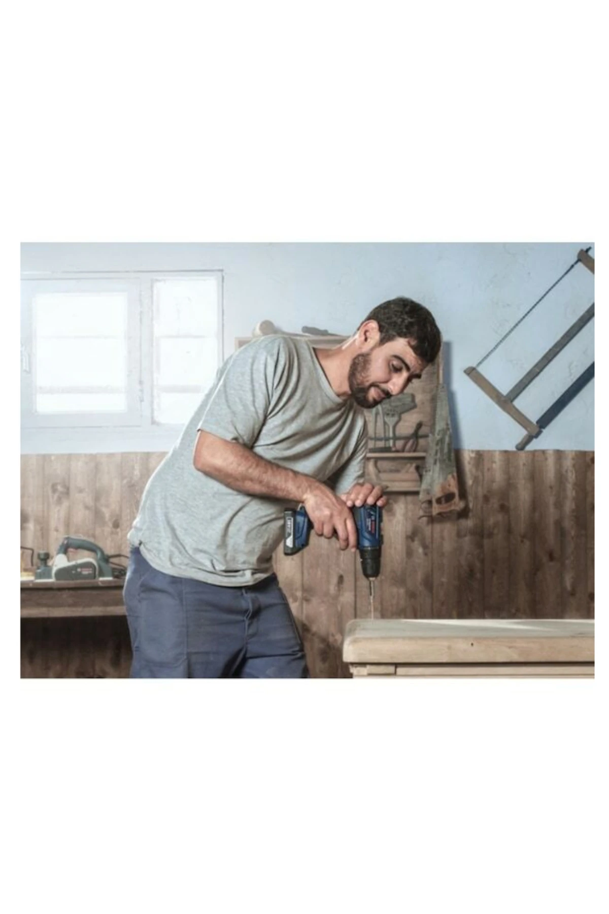 Professional Akülü Darbeli Delme Vidalama Makinesi (2 X 2,0 Ah Akü, Şarj Cihazı,)+HEDİYE