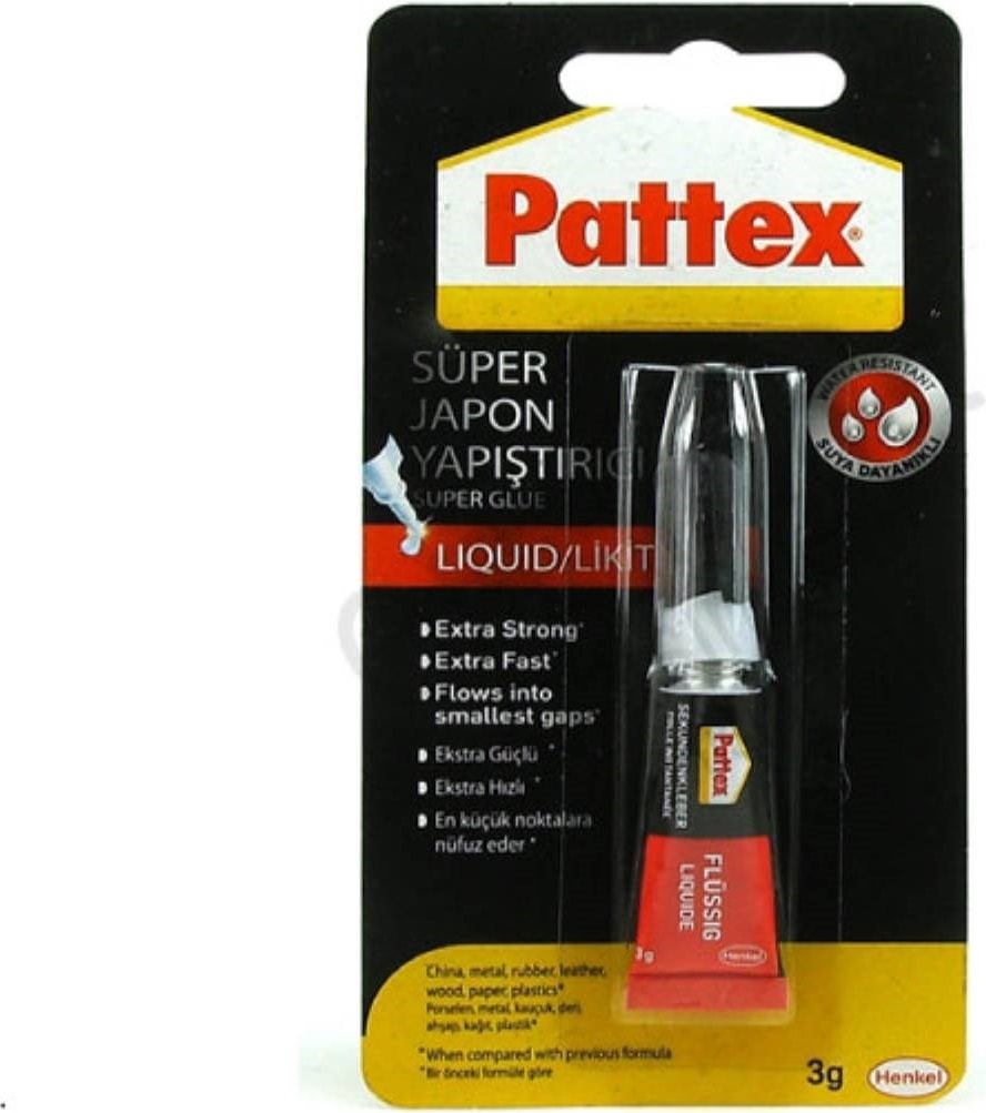 Pattecx Süper Japon Yapıştırıcı 3gr