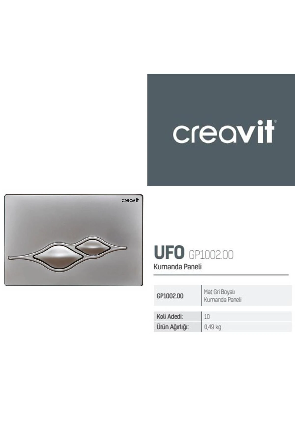 Gömme Rezervuar A. Klozet İçin+Ufo Kumanda Paneli+Ara Musluk