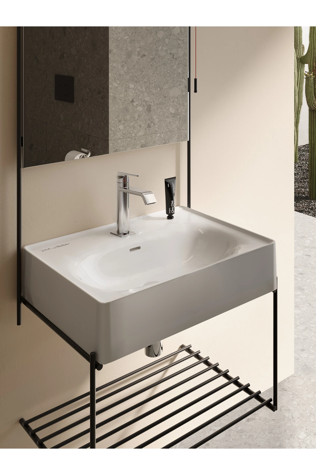 Suit A42816 Lavabo Bataryası, Üstten Kumandalı, Krom