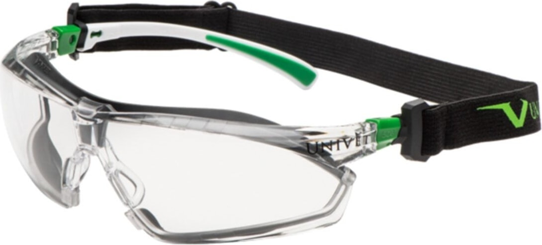 506UG.03.00.00 Koruyucu Gözlük White/green Temples