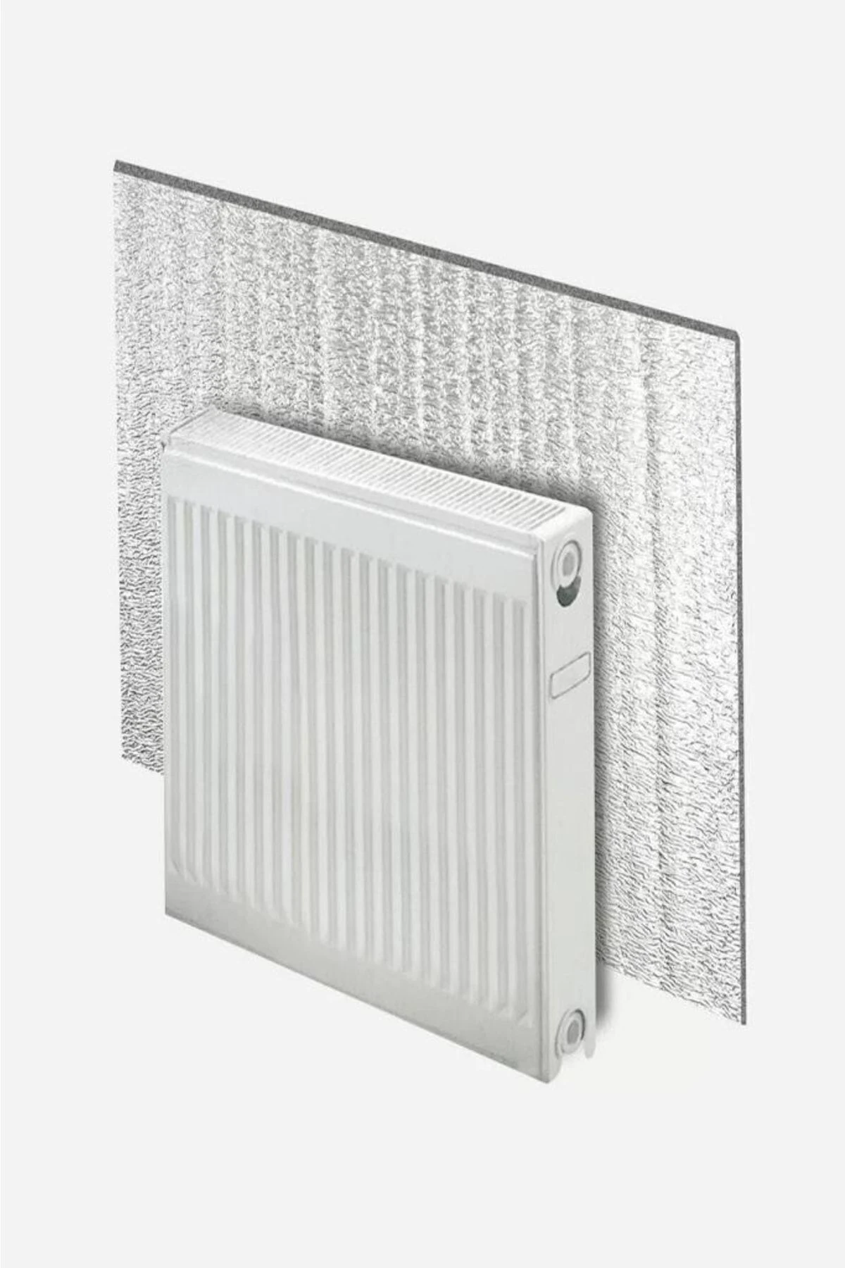 5 Adet Petek Radyatör Arkası Folyo Plaka Kalorifer Soba Arkalığı Alüminyum Isı Yalıtım Folyosu