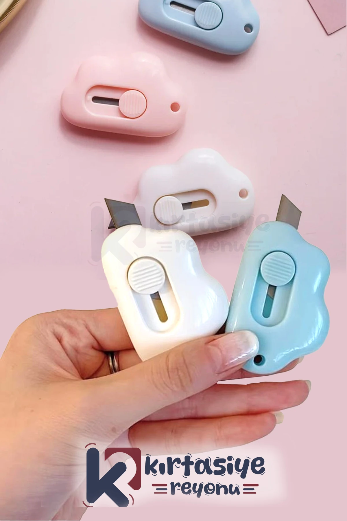 Taşınabilir Pratik Mini Maket Bıçağı - Sevimli Fenomen Falçata 1 Adet