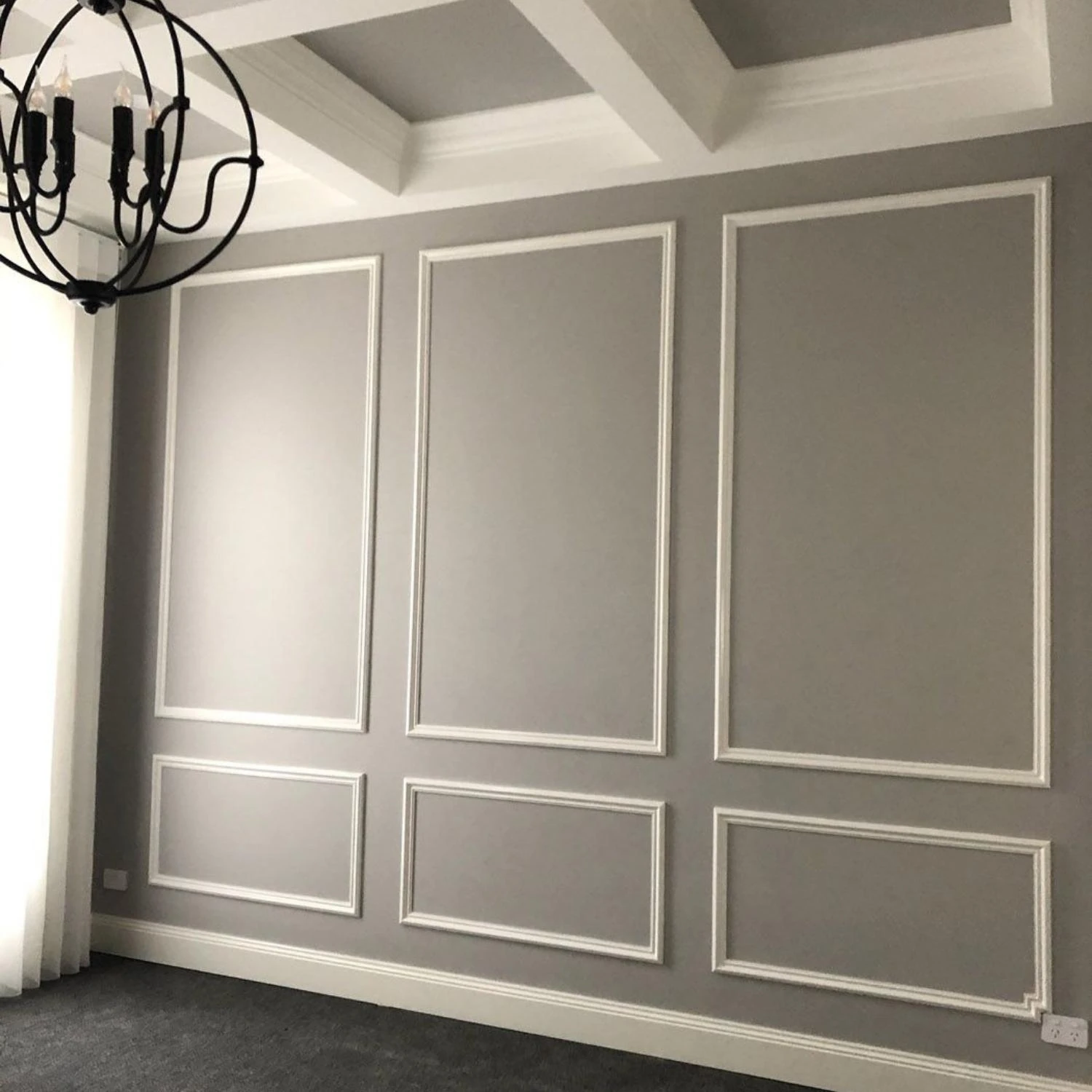 Düz Tasarım Boyanabilir Çıta Hazır Kesim