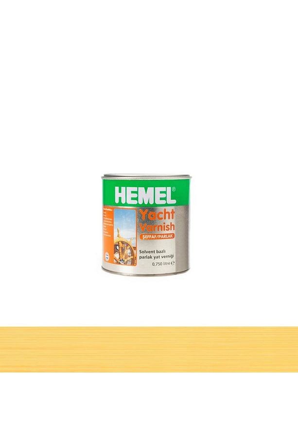 13247 Yacht Varnish Şeffaf Parlak Yat Verniği 0.75l