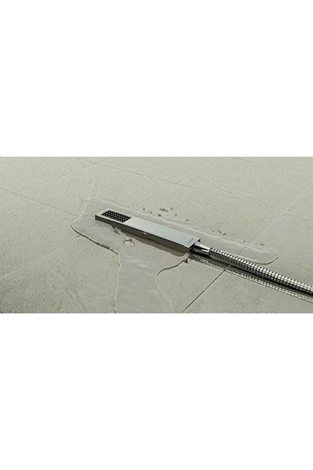 El Duş Başlığı Pirinç Metal Kare Ke102