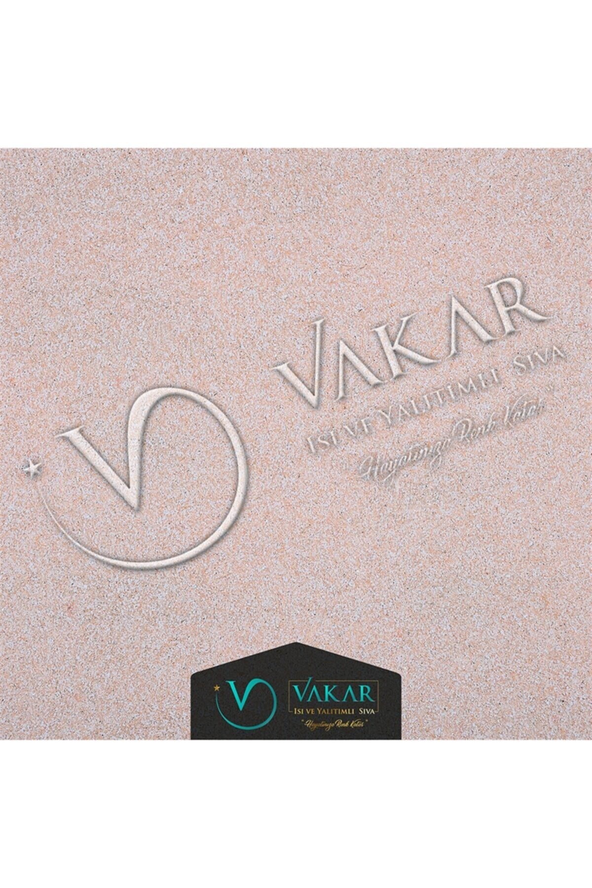 Isı Ve Ses Yalıtımlı Canlı | Ipek | Dekoratif Sıva Angel-16 Turuncu