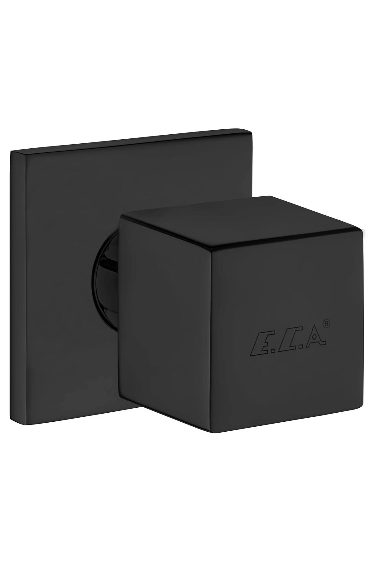 Caro Ankastre Ara Kesme Valfi Mat Siyah (G 1/2") 102151033C1