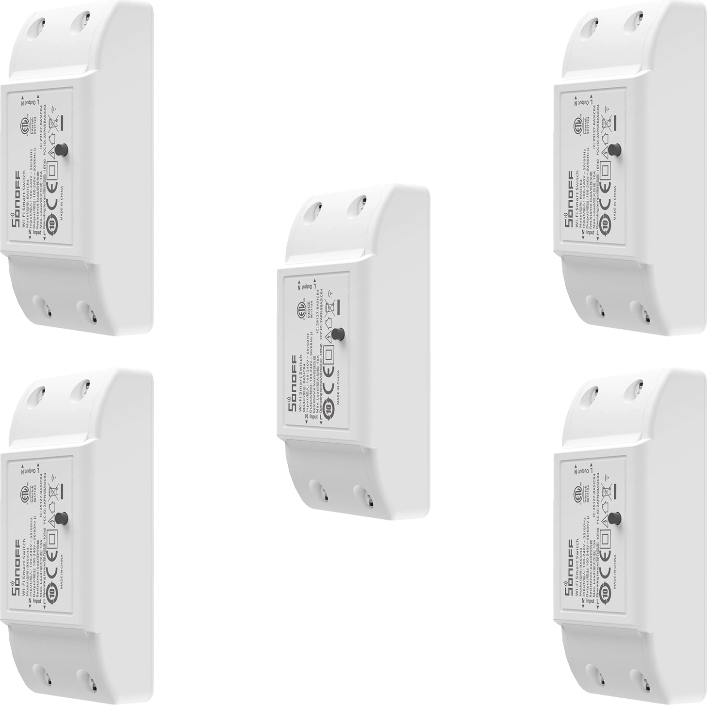 Basic R4 Akıllı Röle 5 Adet