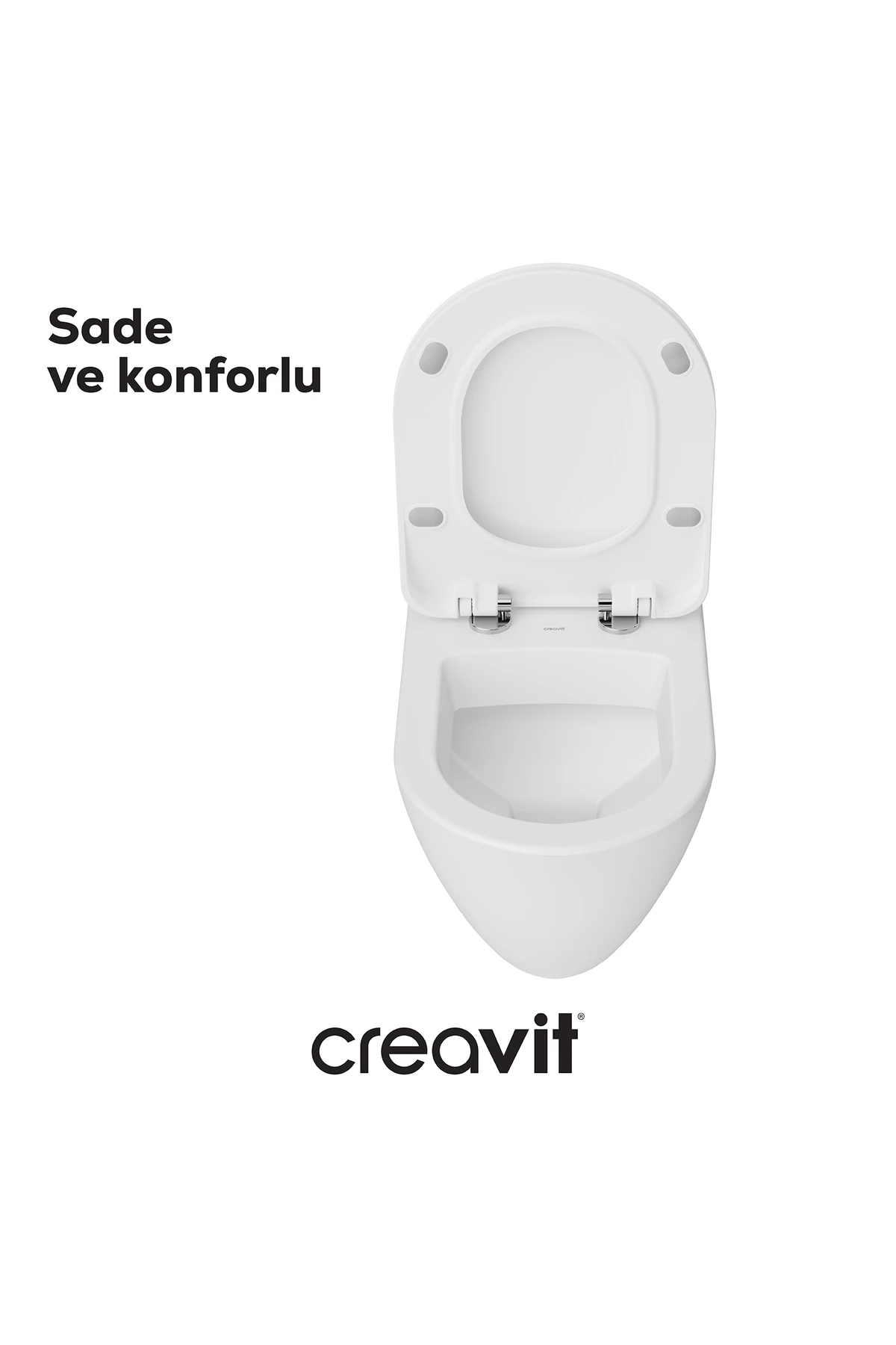 Terra Thermoplast Yavaş Kapanan Klozet Kapaklı Beyaz Set