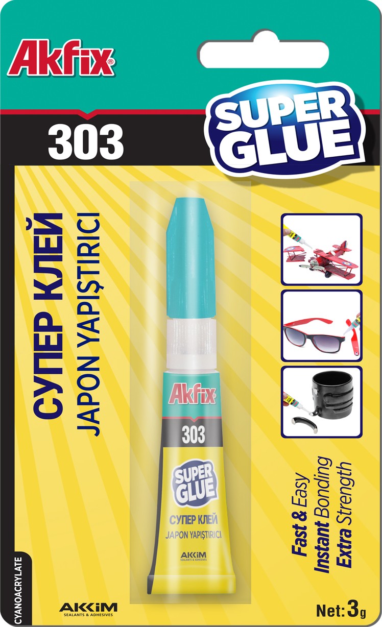 303 Süper Japon Yapıştırıcısı 3gr