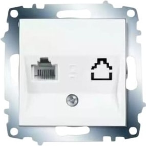 Karre Beyaz Nümeris F Prizi 2 Girişli(Çerçevesiz)