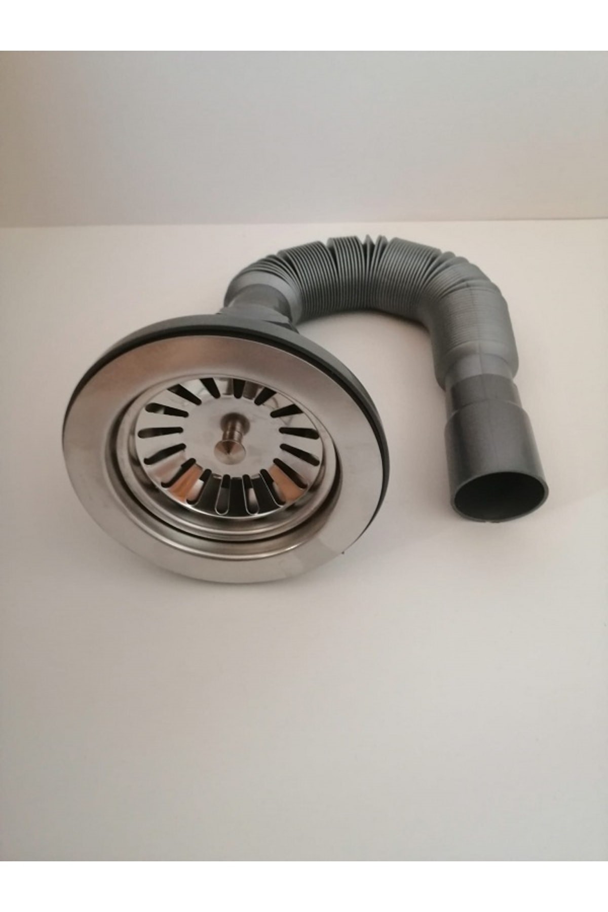 Lavabo Ve Eviye Sifonu Geniş Ağızlı Evye Ve Lavabo Gider Borusu - Ürün Çapı 11,5 Cm