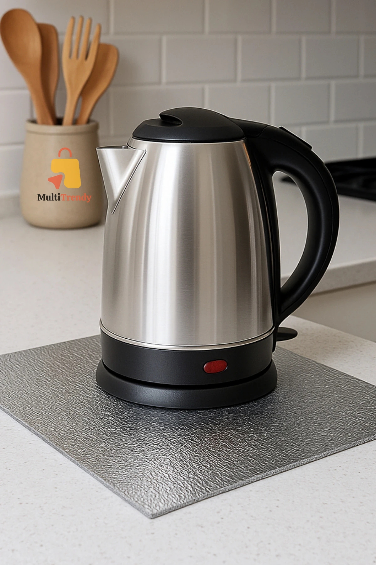 Mutfak Tezgah Koruyucu Metalize Mat – Kolay Kesilebilir Bulaşıklık İzolasyon Levhası 50x100 cm