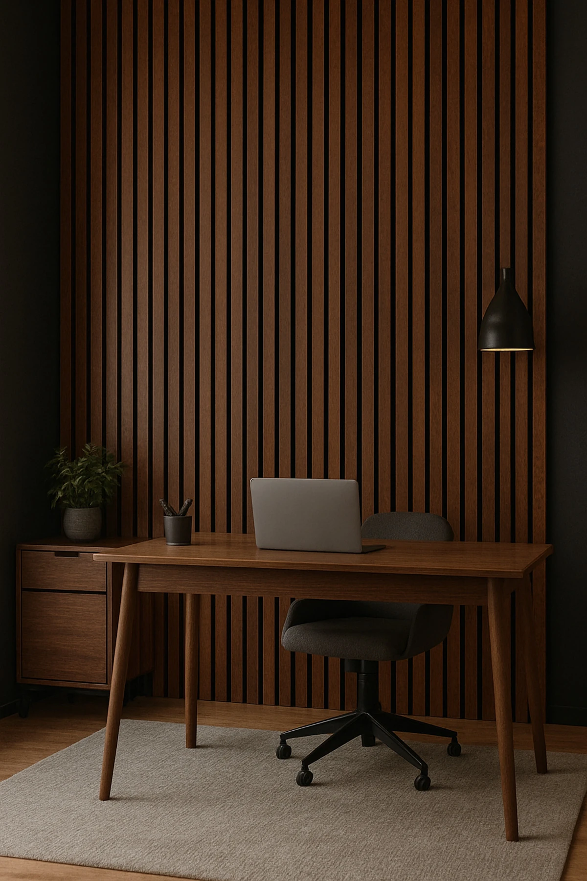 Barok Meşe Kendinden Yapışkanlı Duvar Çıta – 12 Adet | 120 cm Uzunluk 18 mm Kalınlık Dekoratif Panel