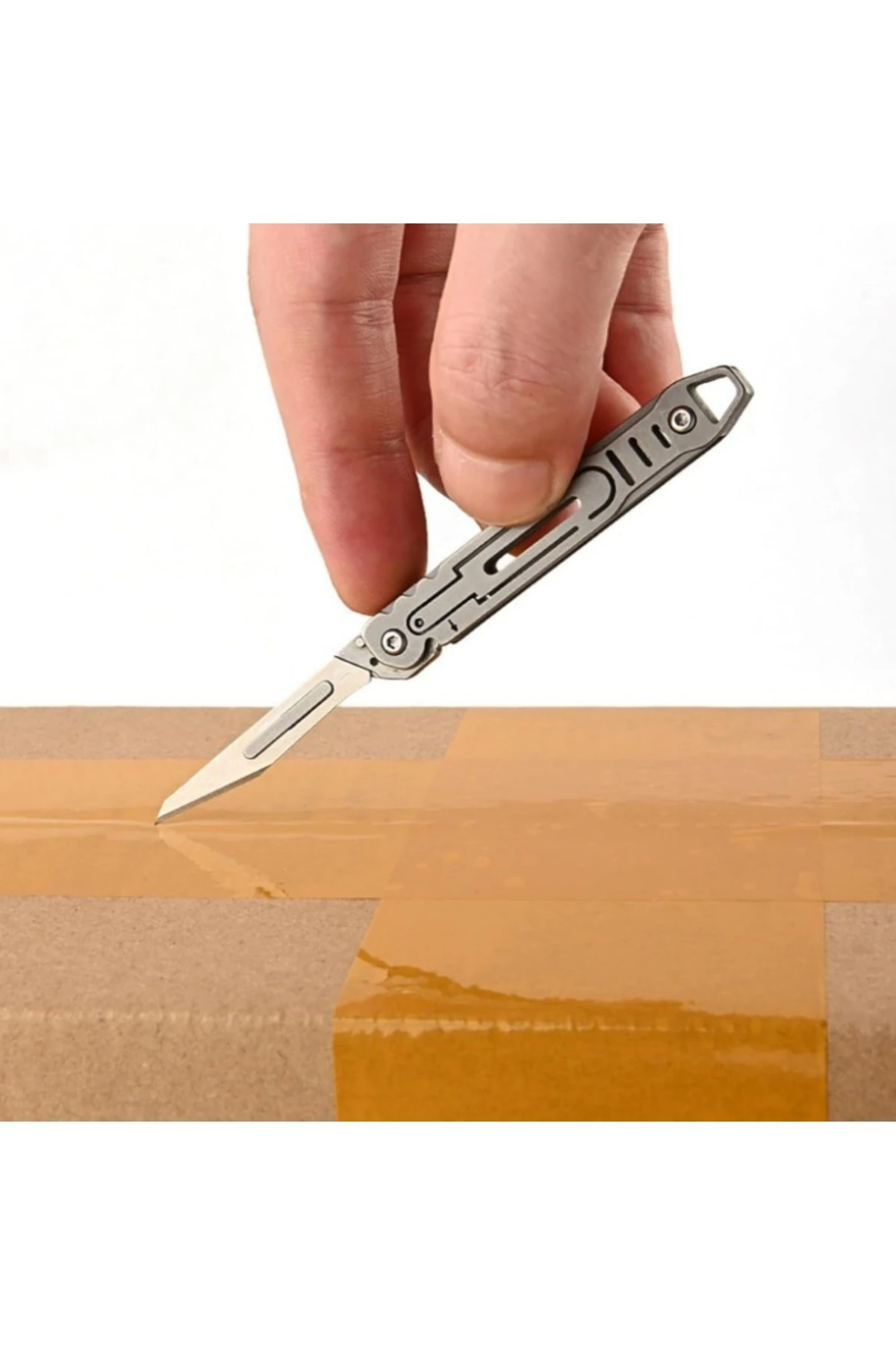 Katlanabilir Mini Neşter 11 Numara (10 Adet Yedek Bıçaklı)