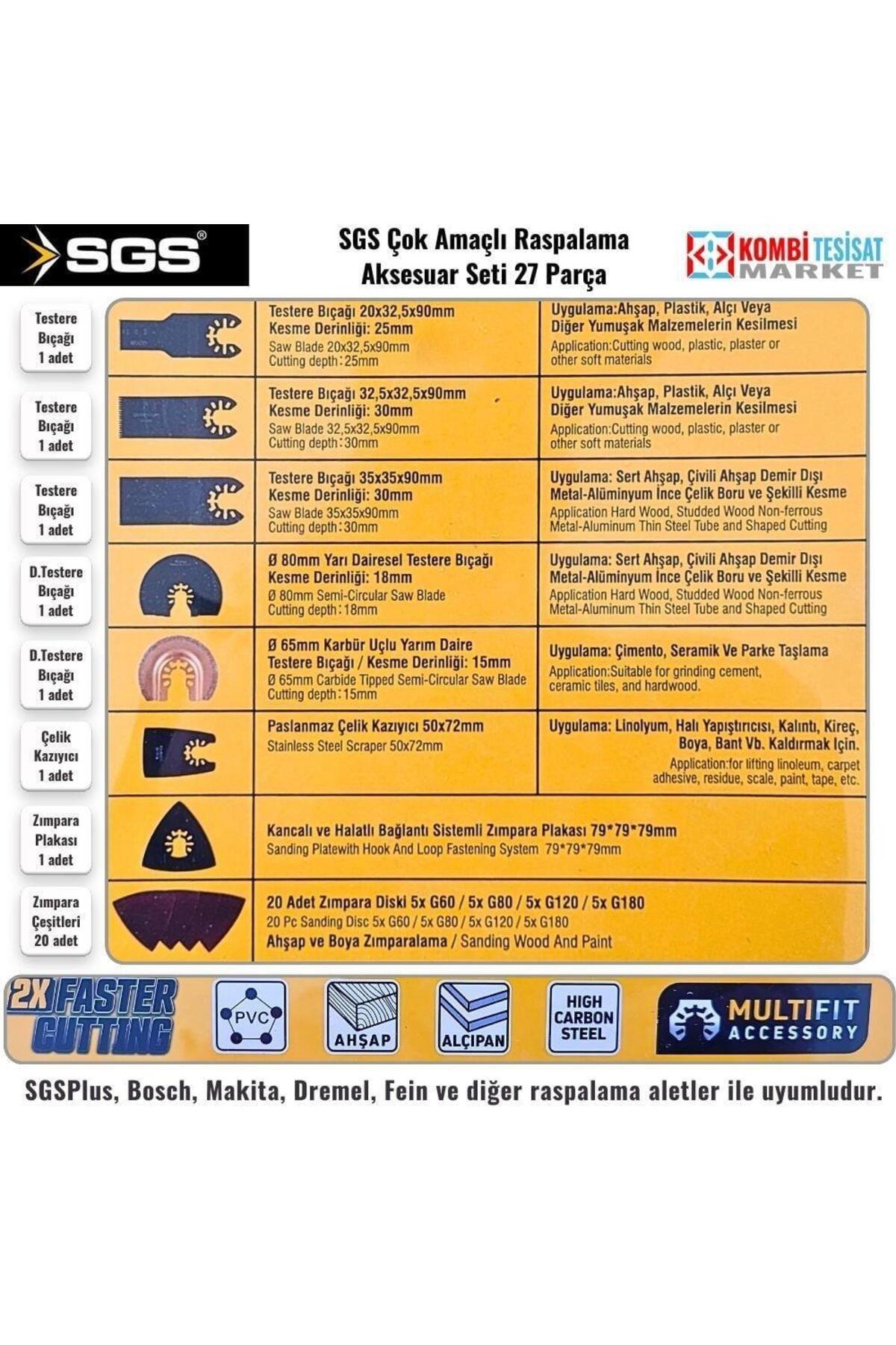 1882 Raspalama Seti 27 Parça