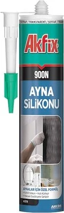 900N Nötr Şeffaf Ayna Silikonu 280ML